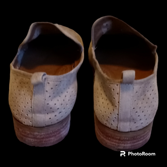 Susina Tan Suede Loafers - Picture 5 of 7